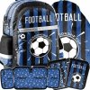 FOOTBALL PLECAK SZKOLNY PIŁKA NOŻNA ZESTAW 3w1 DO PODSTAWÓWKI DLA CHŁOPAKÓW